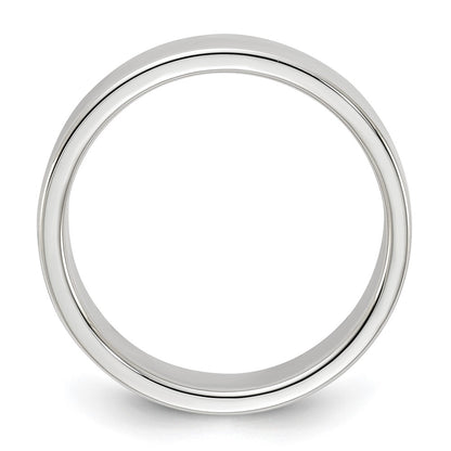 Sterling Silver 5mm Lightweight Flat Size 13 Band