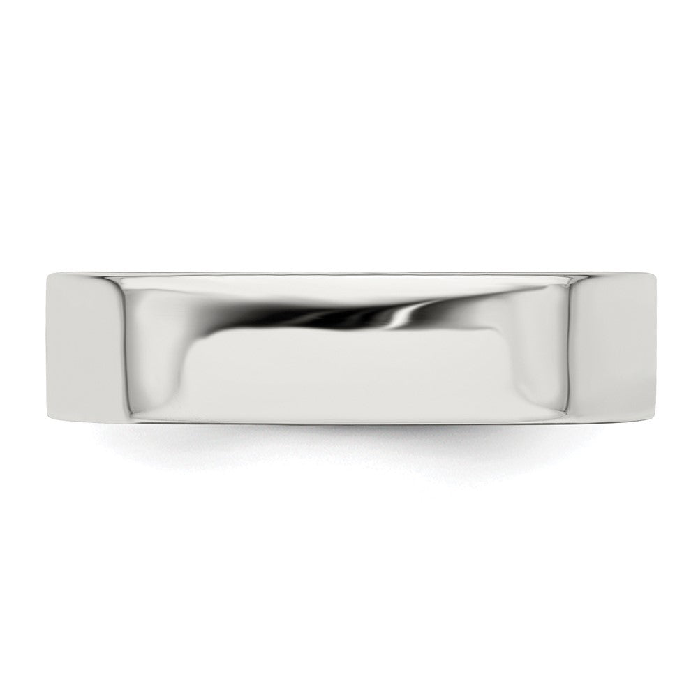 Sterling Silver 5mm Lightweight Flat Size 12 Band
