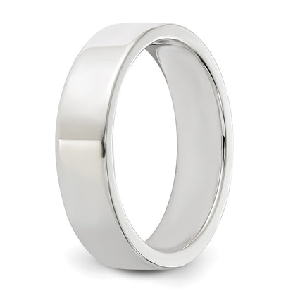 Sterling Silver 5mm Lightweight Flat Size 4.5 Band