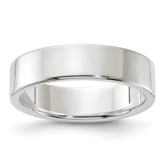Sterling Silver 5mm Lightweight Flat Size 7 Band