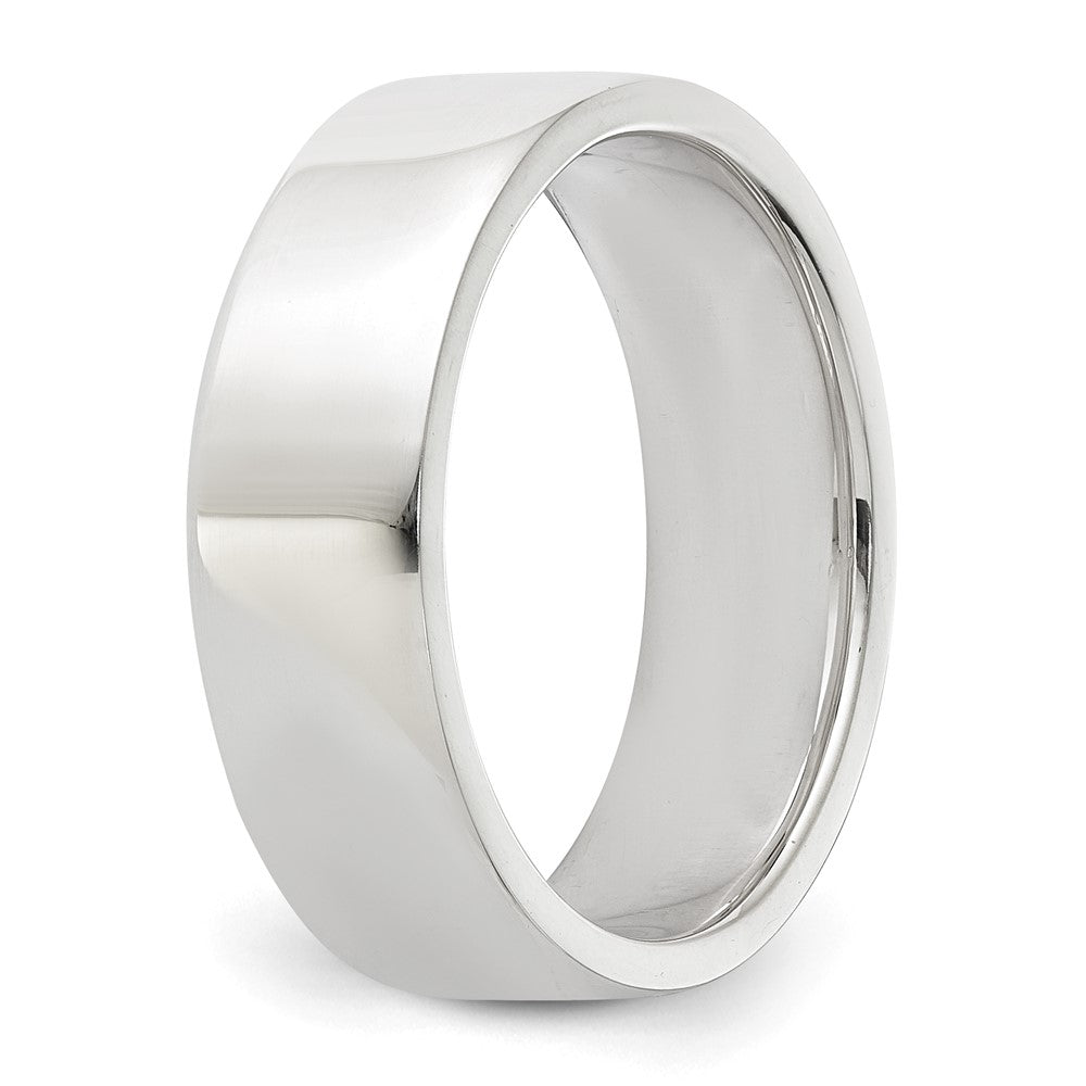Sterling Silver 6mm Lightweight Flat Size 8.5 Band