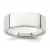 Sterling Silver 7mm Lightweight Flat Size 13 Band