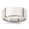 Sterling Silver 8mm Lightweight Flat Size 7 Band