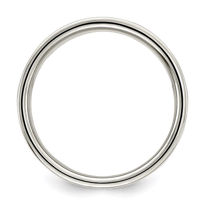 Sterling Silver 9mm Lightweight Flat Size 5.5 Band