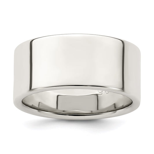 Sterling Silver 9mm Lightweight Flat Size 12.5 Band