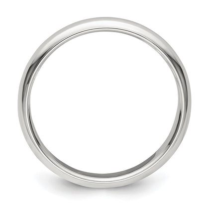 Sterling Silver 3mm Half Round Size 7.5 Band