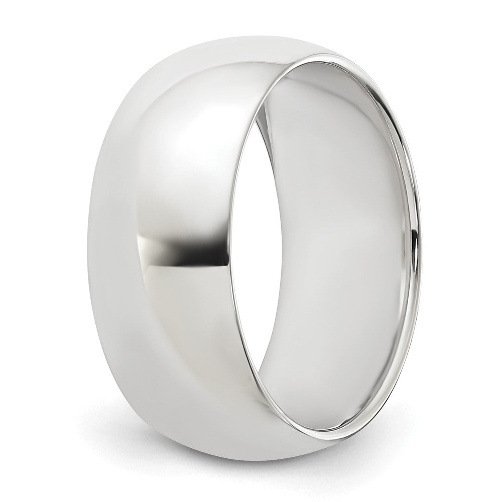 Sterling Silver 8mm Half Round Size 5 Band