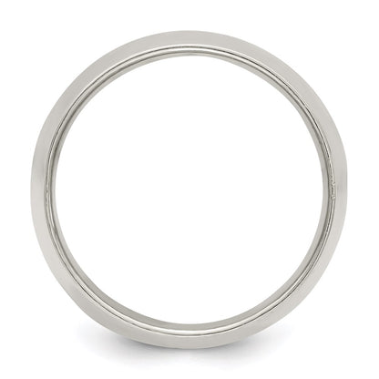 Sterling Silver 12mm Half Round Size 9.5 Band