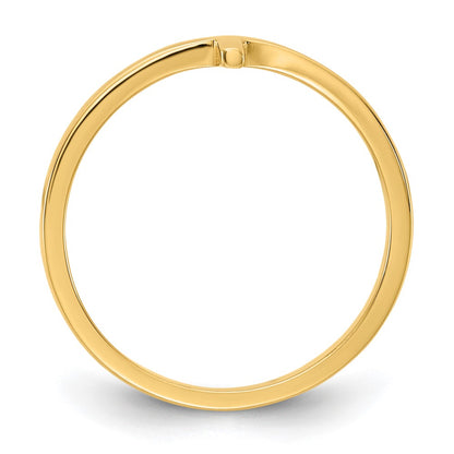 10k Sideways Cross Ring