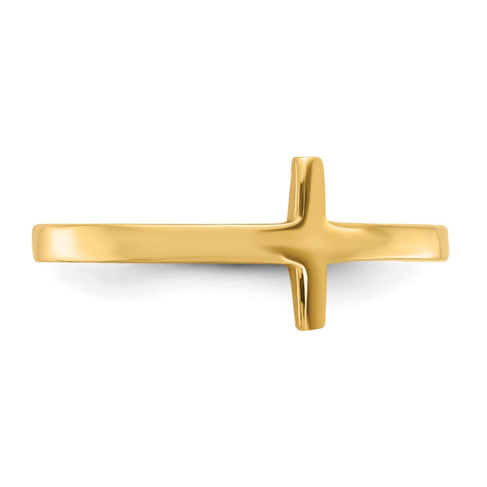 10k Sideways Cross Ring