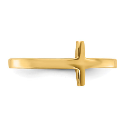 10k Sideways Cross Ring