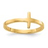 10k Sideways Cross Ring