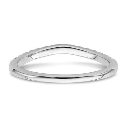 True Origin 14K White Gold 1/2 carat Lab Grown Diamond VS+ F+ Set of Two Complete Wedding Bands