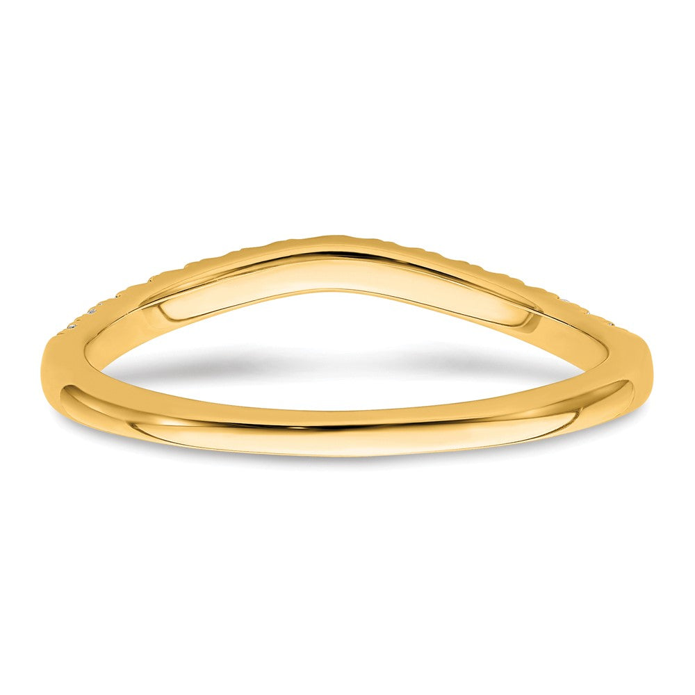 True Origin 14K Yellow Gold 1/2 carat Lab Grown Diamond VS+ F+ Set of Two Complete Wedding Bands