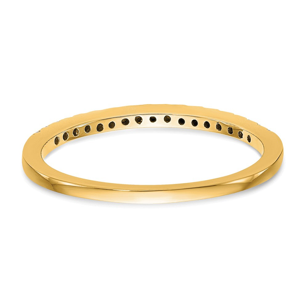 14k 1/4 carat Lab Grown Diamond VS/SI+ G+ Complete Size 7 Wedding Band