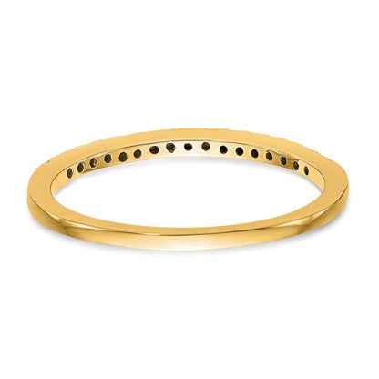 14k 1/4 carat Lab Grown Diamond VS/SI+ G+ Complete Size 7 Wedding Band