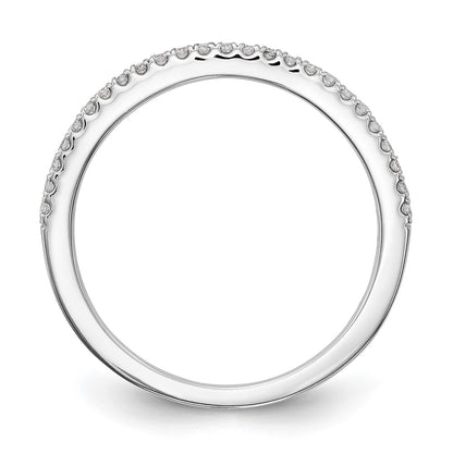 14k White Gold 1/4 carat Diamond Set of 2 Complete Wedding Bands