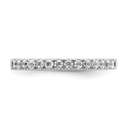 14k White Gold 1/3 carat Diamond Complete Wedding Band