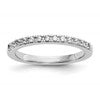 14K White Gold Lab Grown Diamond VS/SI+ G+ Wedding Band