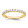 True Origin 14K Yellow Gold 1/2 carat Lab Grown Diamond VS+ F+ Complete Wedding Band