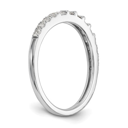 Sterling Silver Rhodium Garnet Ring