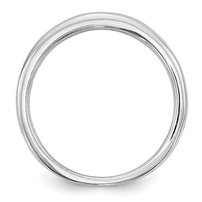 14k White Gold Lab Grown VS/SI+ G+ Dia Wedding Band