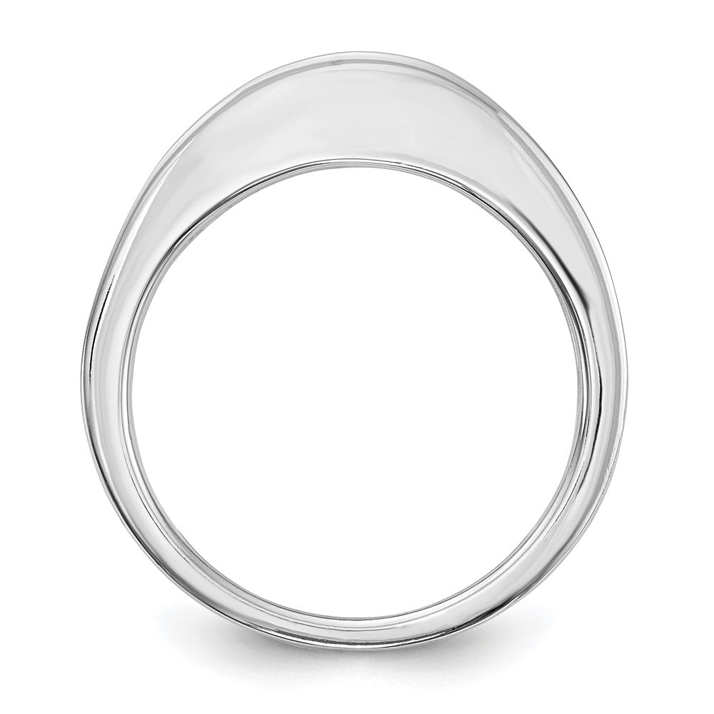 14k White Gold 1.16 carat Channel-set Princess Diamond Complete Wedding Band