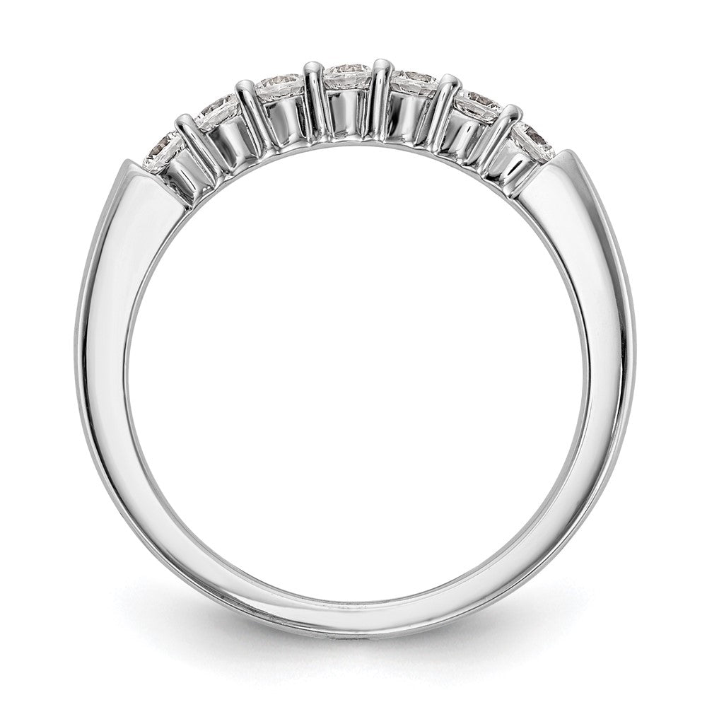 14K White Gold Lab Grown Diamond VS/SI+ G+ Wedding Band