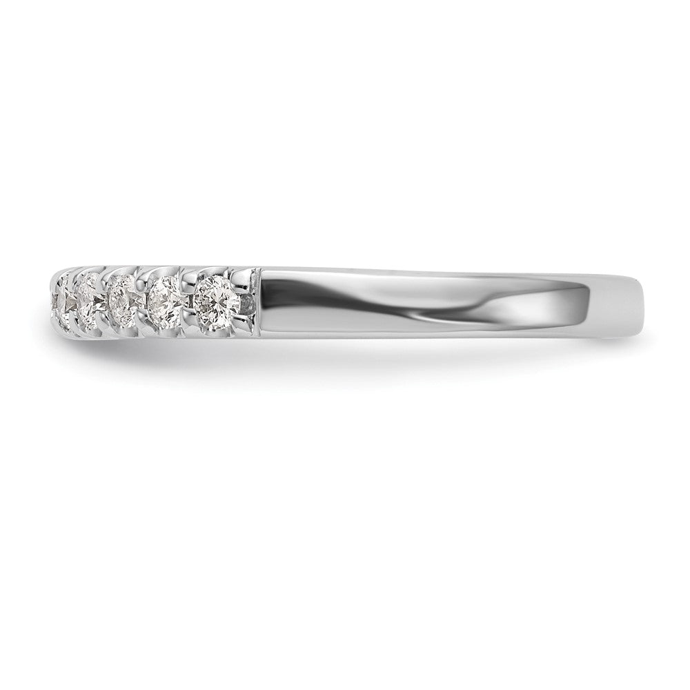 14k White Gold 1/3 carat Diamond Complete Wedding Band