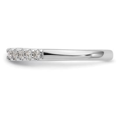 14k White Gold 1/3 carat Lab Grown Diamond VS/SI+ G+ Semi Mount Peg Set Engagement Ring