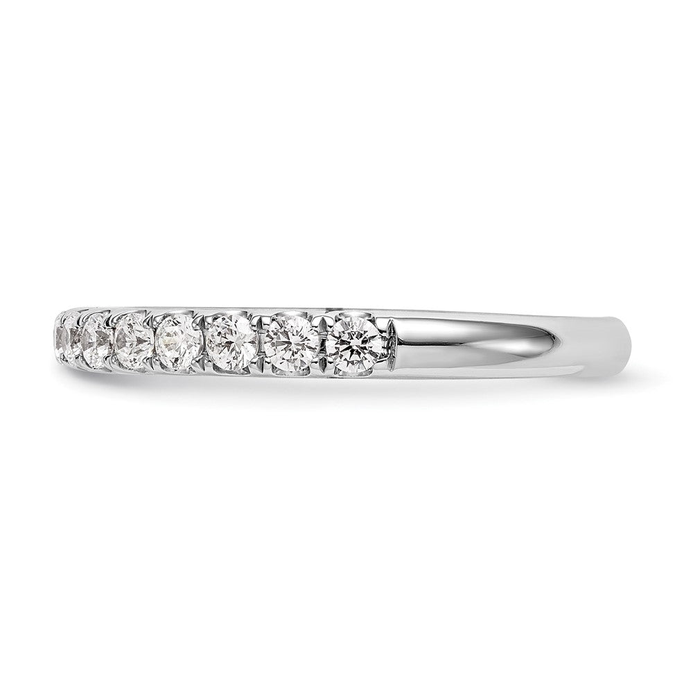 14k White Gold 1/2 carat Diamond Complete Wedding Band