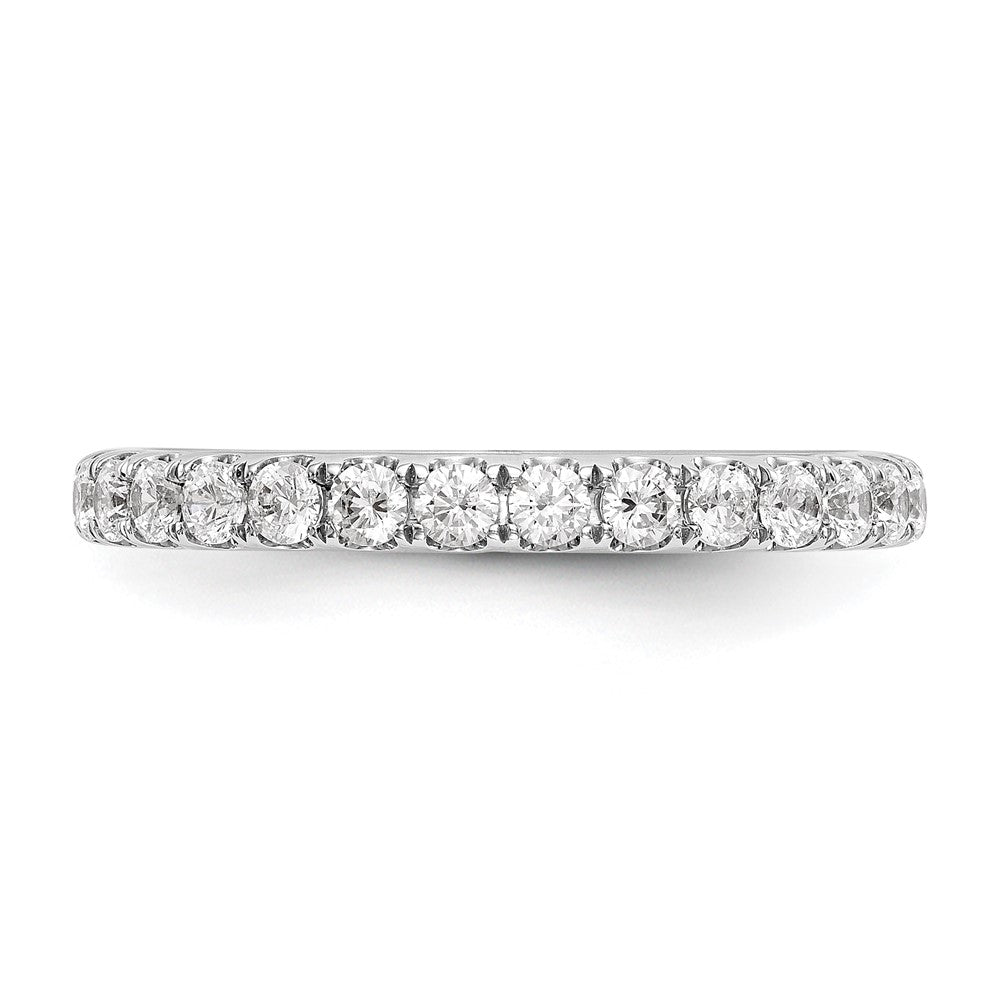 14k White Gold 1/2 carat Diamond Complete Wedding Band