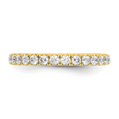 True Origin 14K Yellow Gold 1/2 carat Lab Grown Diamond VS+ F+ Complete Wedding Band