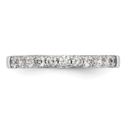 14k White Gold 1/2 carat Diamond Complete Wedding Band