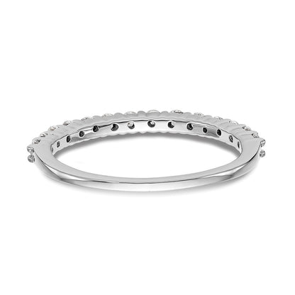 14k White Gold 1/2 carat Diamond Complete Wedding Band