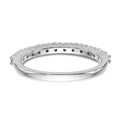 14k White Gold 5/8 carat Diamond Complete Wedding Band