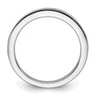 14K White Gold 1/2 carat Princess Diamond Channel-set Complete Wedding Band