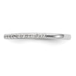 True Origin 14K White Gold 1/4 carat Lab Grown Diamond VS  D E F  Band