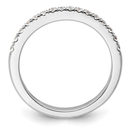 14K White Gold 1/3 carat Diamond Complete Wedding Band