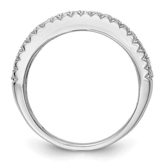14K White Gold 1 carat Complete Diamond Band