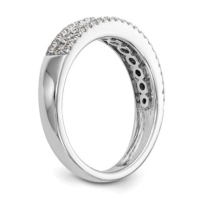 14K White Gold Channel-set 5/8 carat Complete Diamond Band