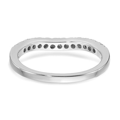 True Origin 14K White Gold 5/8 carat Lab Grown Diamond VS+ F+ Set of Two Complete Wedding Bands
