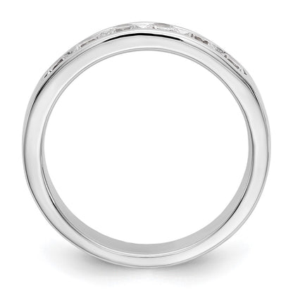 14kw 6-3.0mm CZ Stone Channel Band