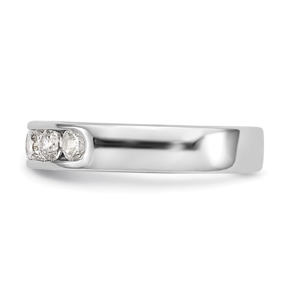 14k Yellow Gold 6-Stone (Holds 6-3.1mm Round) Channel Band Mounting (Closed)