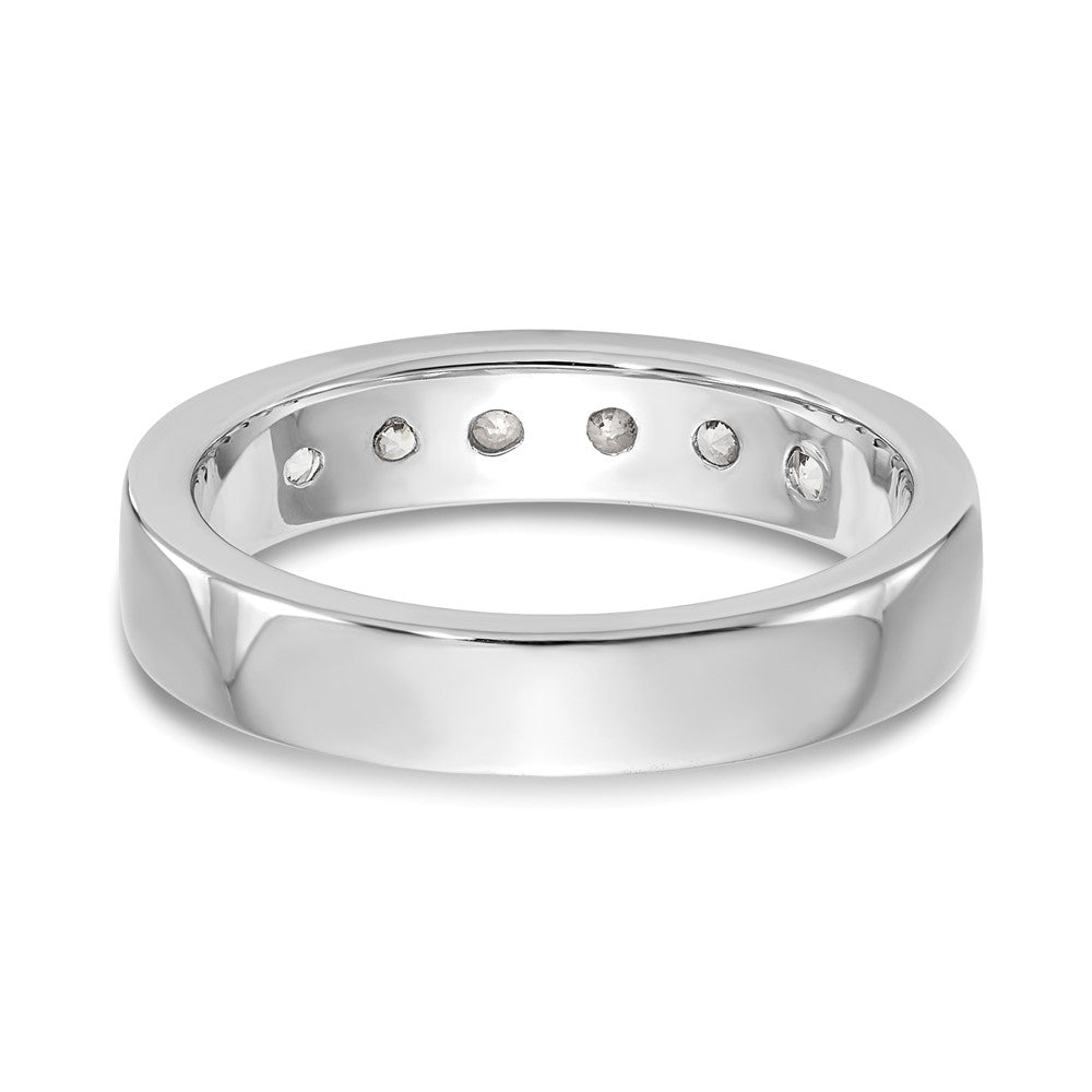 14k Yellow Gold 6-Stone (Holds 6-3.1mm Round) Channel Band Mounting (Closed)
