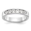 14k Yellow Gold 6-Stone (Holds 6-3.1mm Round) Channel Band Mounting (Closed)