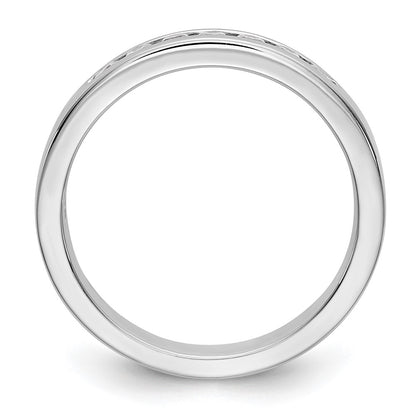 Platinum 7-Stone (Holds 7-2.1mm Round) Channel Band Mounting