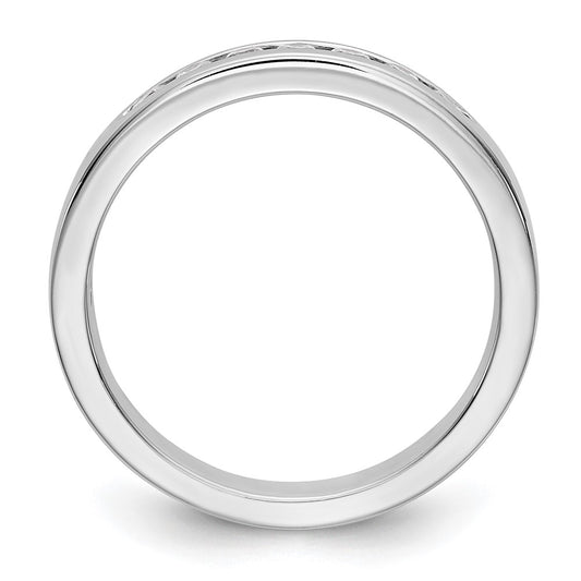 Platinum 7-Stone (Holds 7-2.1mm Round) Channel Band Mounting