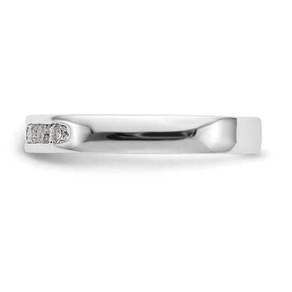 Platinum 7-Stone (Holds 7-2.1mm Round) Channel Band Mounting
