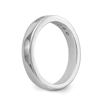 Platinum 7-Stone (Holds 7-2.1mm Round) Channel Band Mounting